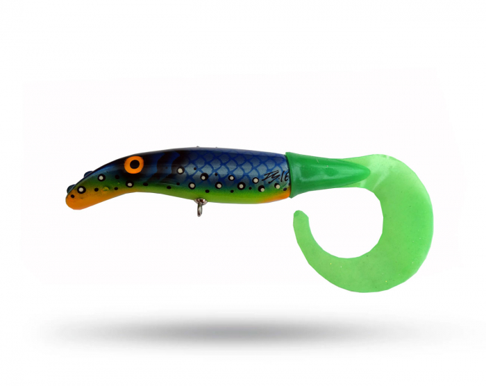 TS Lures Beaktail - Blue Parrot i gruppen Fiskedrag / Tailbeten hos Örebro Fiske & Outdoor AB (TS Beaktail - Blueparrot)